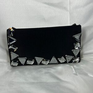 I.N.C International Concepts Black crystal clutch